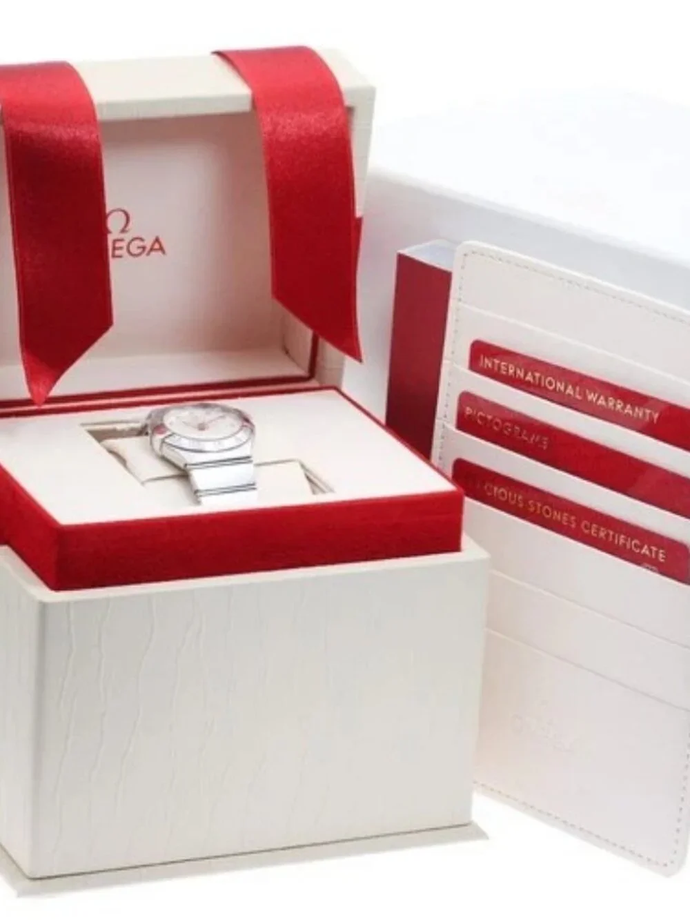 OMEGA Constellation 123.10.27.60.52.001 12P diamond Quartz Ladies Watch_964929